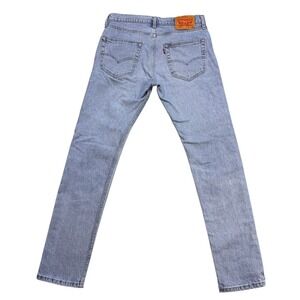 LEVI'S Mens 512 Light Wash Jeans Blue Tag Size 31/32 EUC Casual Denim